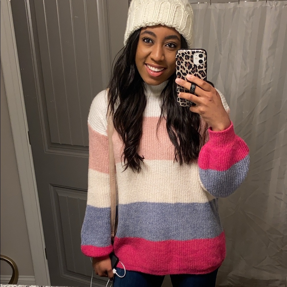 Soft Pink Lily Boutique Sweater
